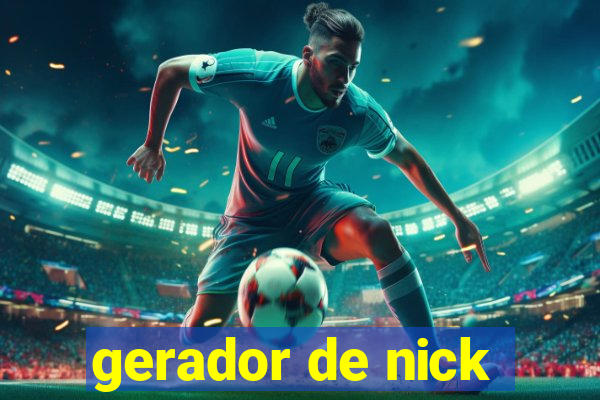 gerador de nick